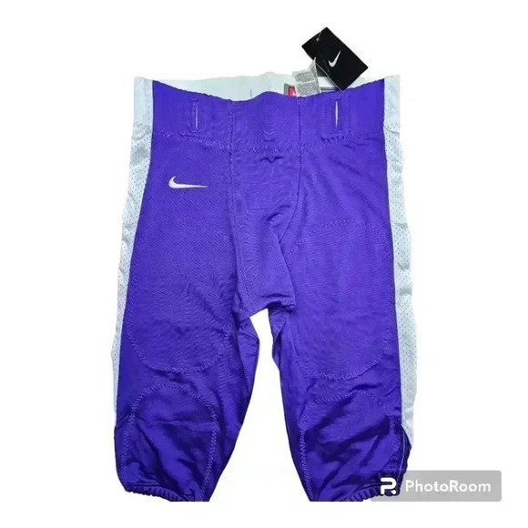 Nike Men's Open Field Football Pants Purple/ White # 615745/546 NWT Choos… - Picture 3 of 9